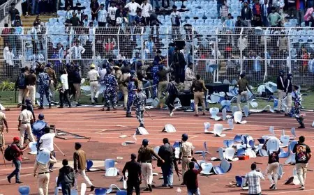 ميسي يشعل الهند: شغب ومقذوفات وغضب كبير من المشجعين