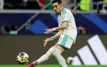 عادل بولبينة ورضوان بركان ينضمان لقائمة المنتخب الجزائري في كأس أمم إفريقيا