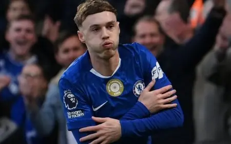 كول بالمر يحقق التعادل لتشيلسي في الدوري الإنجليزي ويسجل هدفًا رائعًا
