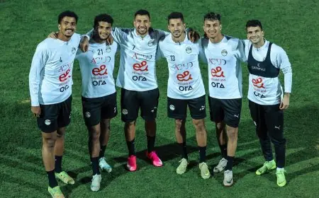 منتخب مصر يستعد لخوض مرانه الأخير في مركز المنتخبات الوطنية ويواصل تدريباته في القاهرة غدا