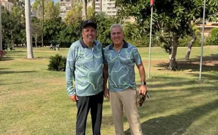 سبورتنج يتألق في دوري الجولف بفوزه بالجولة الرابعة وأبو حسين يحصد لقب أفضل لاعب