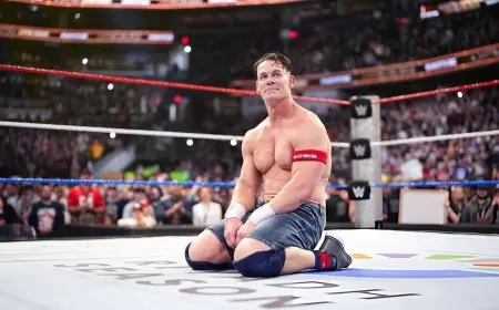 جون سينا يعلن اعتزاله المصارعة رسمياً