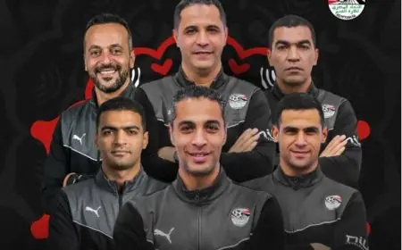 6 حكام مصريين يسافرون إلى المغرب للمشاركة في منافسات كأس أمم أفريقيا