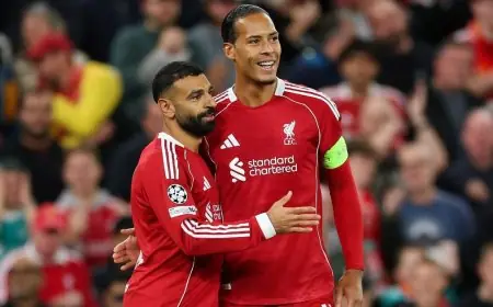القائد فان دايك يكشف خفايا أزمة محمد صلاح مع ليفربول