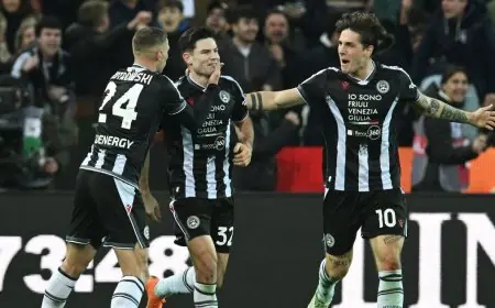 هدف مذهل لأودينيزي يعطل مسيرة نابولي نحو قمة الدوري الإيطالي