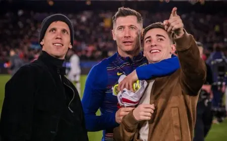 أزمة في حراسة مرمى برشلونة وتحدي جديد لروبرت ليفاندوفسكي في كأس الملك