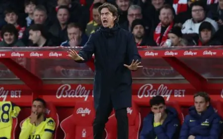 فرانك مدرب توتنهام يوجه انتقادات حادة لفريقه بعد أداء مخيب أمام نوتنغهام