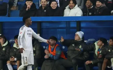 قناة ريال مدريد تطالب بشطب حكم مباراة ألافيس بسبب فينيسيوس