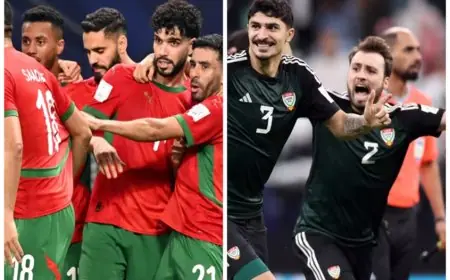 المغرب يلتقي الإمارات اليوم في مواجهة حاسمة بنصف نهائي كأس العرب الأفروآسيوي