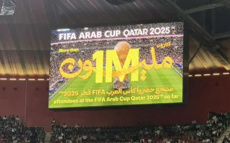 مليون مشجع يدعمون مواجهات نصف النهائي في كأس العرب 2025