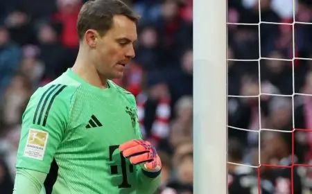 صدمة في بايرن ميونيخ بعد إعلان إصابة مانويل نوير الحارس المميز
