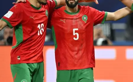 تشكيل منتخب المغرب ضد الإمارات في نصف نهائي كأس العرب: ثنائي الزمالك وبيراميدز يجلسان على دكة البدلاء