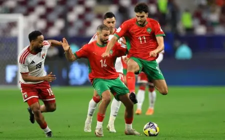 الأطلسي المغربي يسيطر على الشوط الأول بهدف ضد الإمارات في نصف نهائي كأس العرب