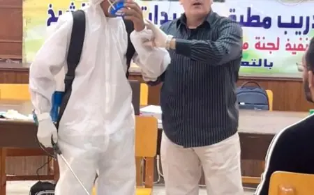 وزارة الزراعة تؤهل 345 متدربًا في مكافحة الآفات وتداول المبيدات في 9 محافظات مختلفة