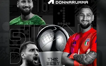 دوناروما يحصد جائزة ذا بيست كأفضل حارس مرمى في العالم لعام 2025