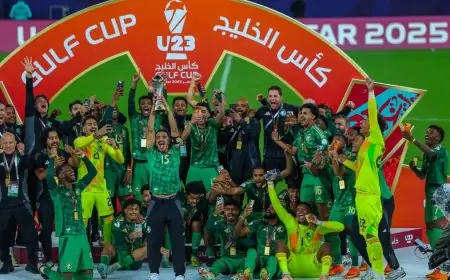 المنتخب السعودي للشباب يتوج بكأس الخليج ويخفف أحزان الخروج من كأس العرب