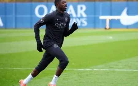 عثمان ديمبيلي يتوج بجائزة ذا بيست كأفضل لاعب لعام 2023