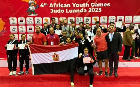 منتخب الجودو يتألق في دورة الألعاب الأفريقية للشباب بحصده 14 ميدالية وتحقيق الترتيب العام