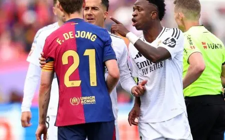 شبيه فينيسيوس ولقطات مدهشة في ليلة مثيرة لبرشلونة في غوادالاخارا