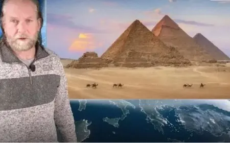 تحليل صادم يكشف مفاجأة مذهلة لعالم الزلازل الهولندي حول أسرار أهرامات الجيزة