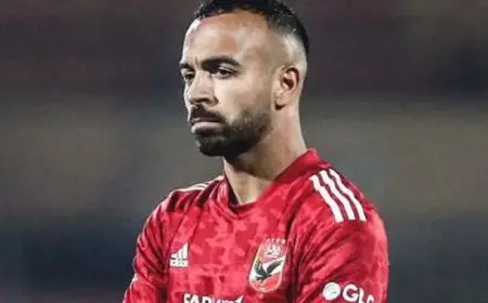 الأهلي يكشف عن برنامج علاجي لأفشة للتغلب على آلام السمانة