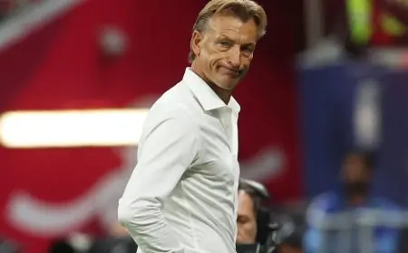 تقرير يكشف نية الاتحاد السعودي في إقالة هيرفي رينارد من قيادة المنتخب السعودي