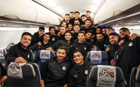 منتخب مصر يتوجه إلى المغرب لخوض منافسات كأس أمم أفريقيا