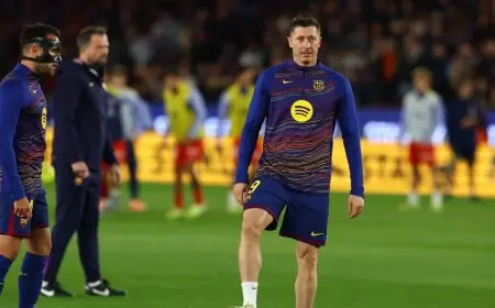 الدوري الإسباني يقدم لبرشلونة فرصة ذهبية لتجديد عقد ليفاندوفسكي