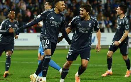 ثنائية مبابي تضع ريال مدريد في طريقه إلى ثمن نهائي كأس الملك بعد تفوقه على تالافيرا