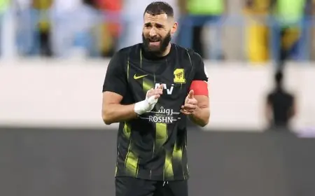 تأجيل اتحاد جدة حسم تجديد عقود بنزيما وكانتي