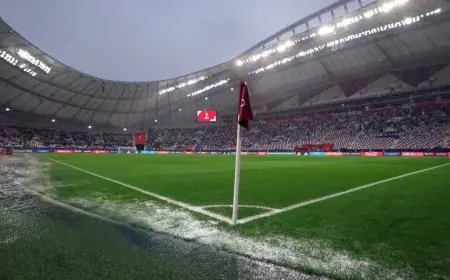 أمطار غزيرة تؤجل مواجهة السعودية والإمارات في كأس العرب