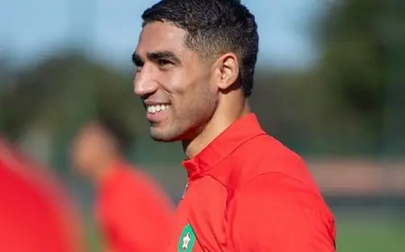 المدرب الركراكي يؤكد مشاركة أشرف حكيمي مع المغرب في كأس الأمم الأفريقية