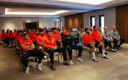 كاف ينظم اجتماعاً تحضيرياً لمنتخب مصر استعداداً لبطولة كأس الأمم الأفريقية