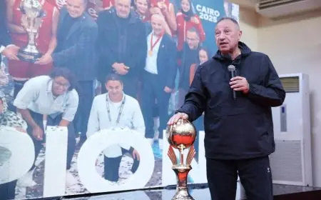 الخطيب يعتبر فوز سيدات السلة ببطولة إفريقيا حافزًا للاستمرار في الصدارة