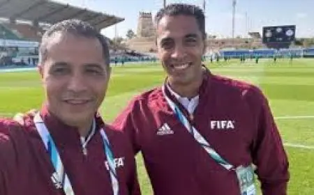 تعرف على مشاركة أمين عمر ومحمود عاشور في معسكر الحكام المرشحين لمونديال 2026