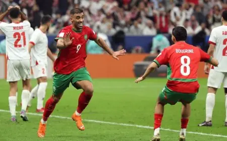 حمدالله يقود المغرب للفوز بلقب كأس العرب في مباراة مثيرة ضد الأردن