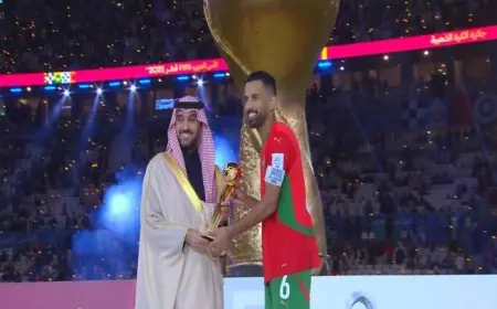 حريمات يحصد لقب أفضل لاعب في كأس العرب