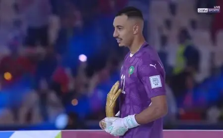 مهدي بن عبيد يفوز بجائزة القفاز الذهبي في كأس العرب