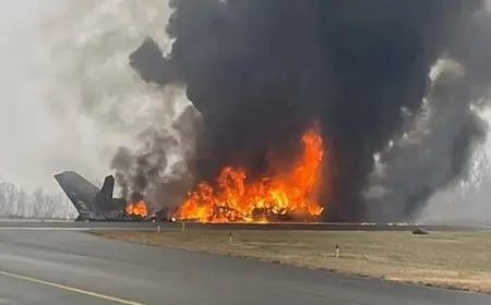 ضحايا في حادث تحطم طائرة بمطار إقليمي في ولاية كارولينا الشمالية