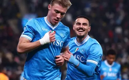 نابولي يتأهل لنهائي السوبر الإيطالي في الرياض بعد تجاوز ميلان