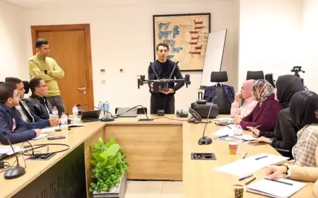 الري تستخدم طائرات الدرون لمراقبة وحماية نهر النيل والمجاري المائية من التعديات