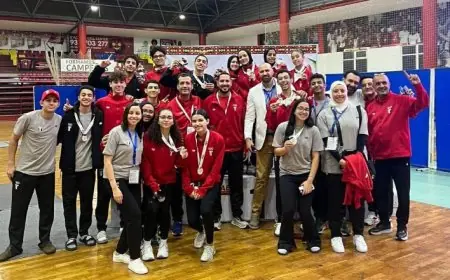 زيادة غلة البعثة المصرية بدورة الألعاب الأفريقية للشباب تصل إلى 65 ميدالية