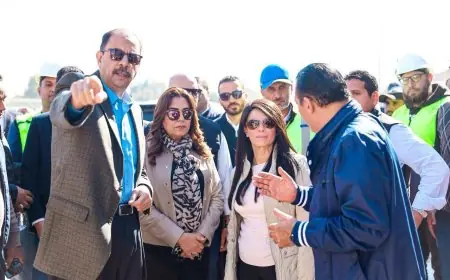 جولة وزيرة التخطيط والتنمية ومحافظ سوهاج في المنطقة الصناعية غرب جرجا تعزز آفاق التنمية وتشجيع الاستثمار