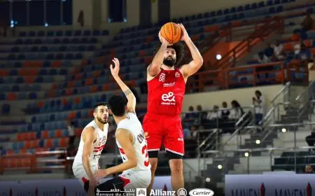 الأهلي يتحدى الاتصالات والزمالك يصارع الجزيرة في منافسات دوري السلة