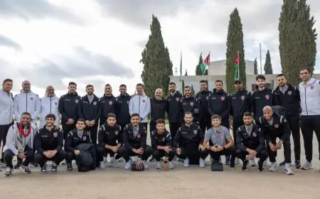 ملك الأردن يعبر عن فخره بإنجازات النشامى ويهنئ المغرب بفوزهم بكأس العرب