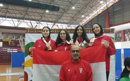 إنجاز تاريخي لمنتخب مصر للسلاح بتحقيق الذهب في دورة الألعاب الإفريقية للشباب