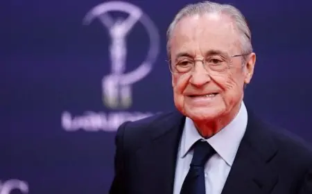 فلورنتينو بيريز يشعل الروح القتالية في ريال مدريد بخطاب حماسي