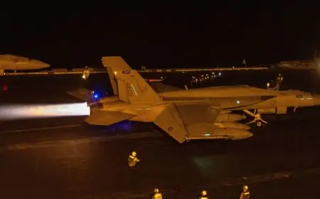 الجيش الأمريكي ينفذ غارات جوية على سوريا