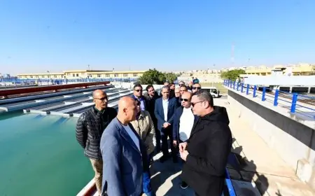 وزير الإسكان يتابع تقدم مشروع جنة 4 ومحطة تنقية المياه في مدينة الشيخ زايد
