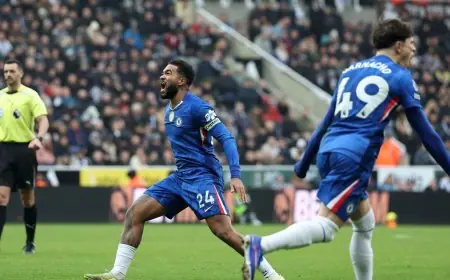 نيك فولتماده يعبّر عن أسفه لحظ نيوكاسل السيء وريس جيمس يحتفل بتفادي تشيلسي للهزيمة